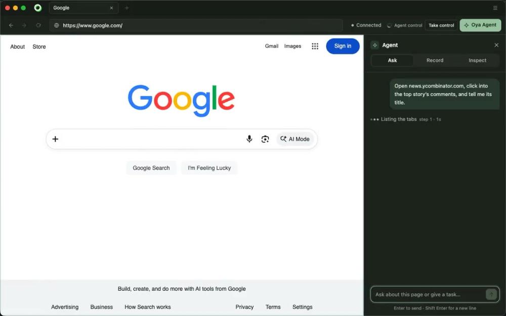 image of Oya Browser