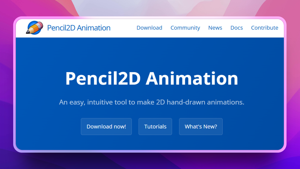 image of Pencil2D Animation