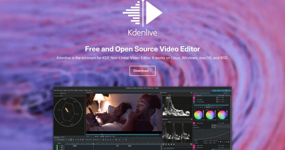 image of Kdenlive
