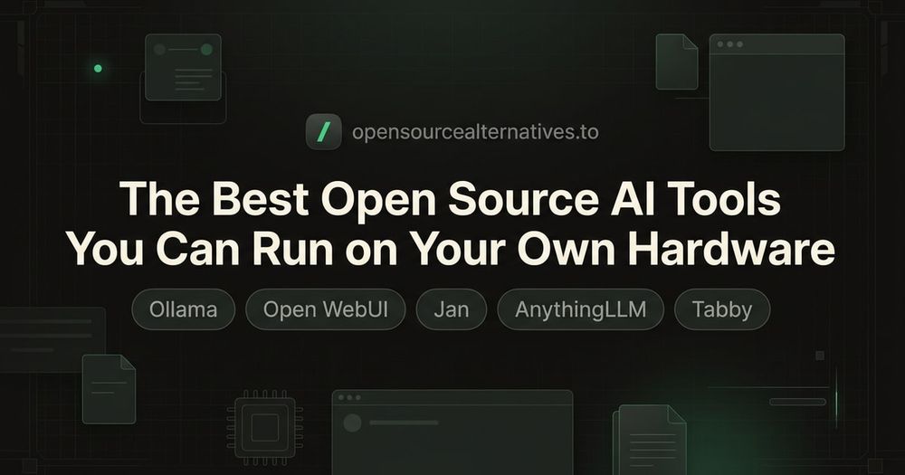 The Best Open Source AI Tools You Can Run on Your Own Hardware blog thumbnail image