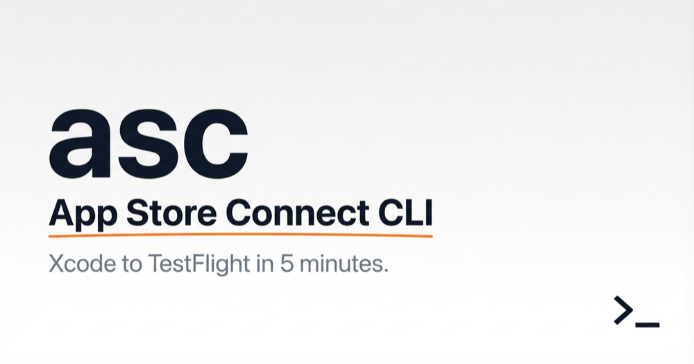 image of App-Store-Connect-CLI