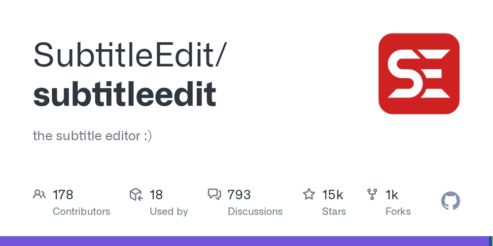 image of Subtitleedit