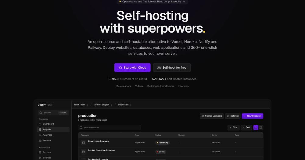 image of Coolify