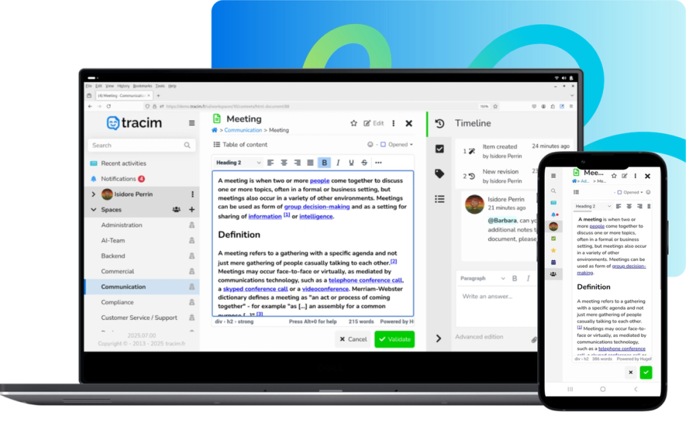 image of Tracim Teamwork image of Tracim Teamwork