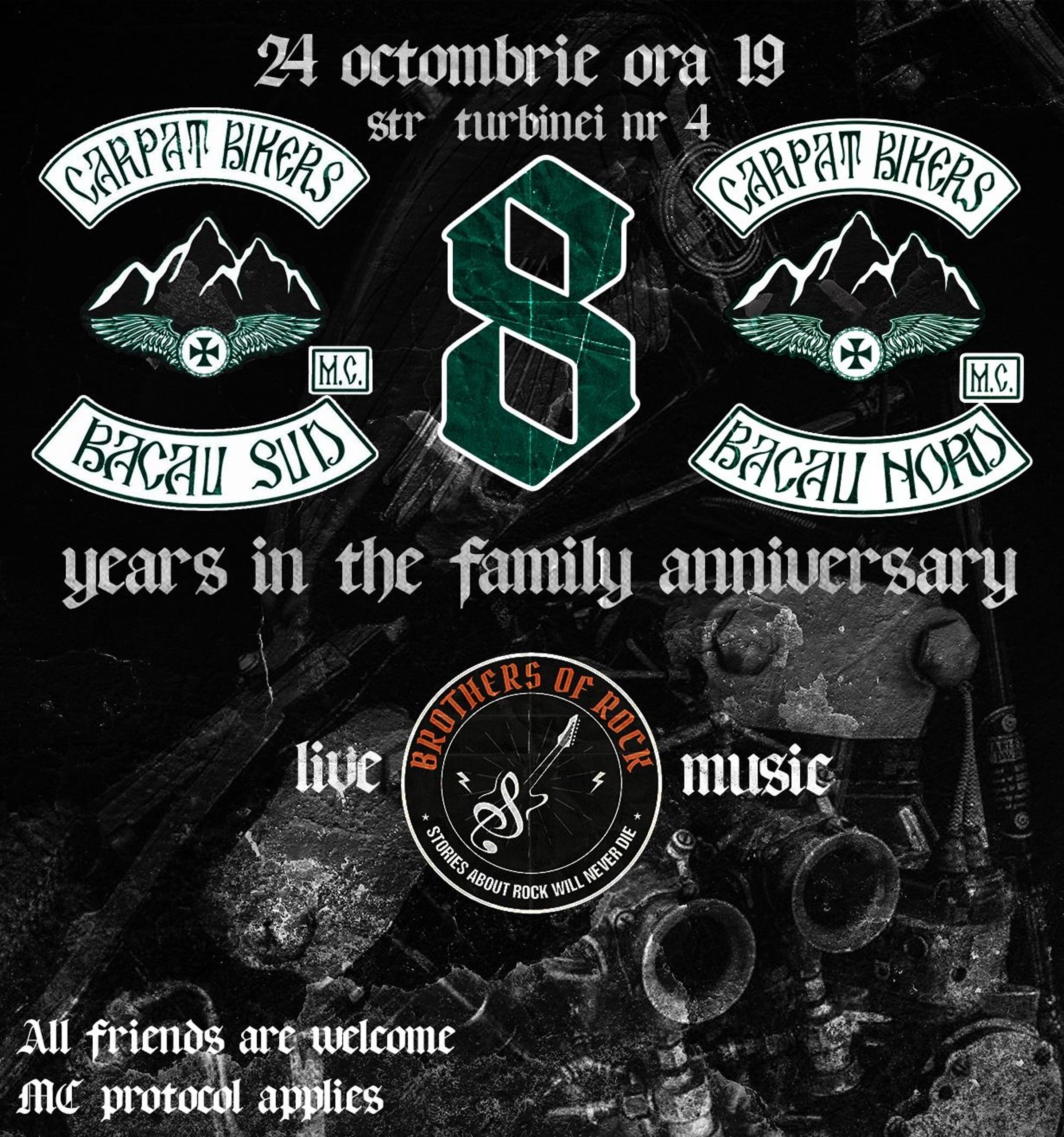 8 years anniversary party