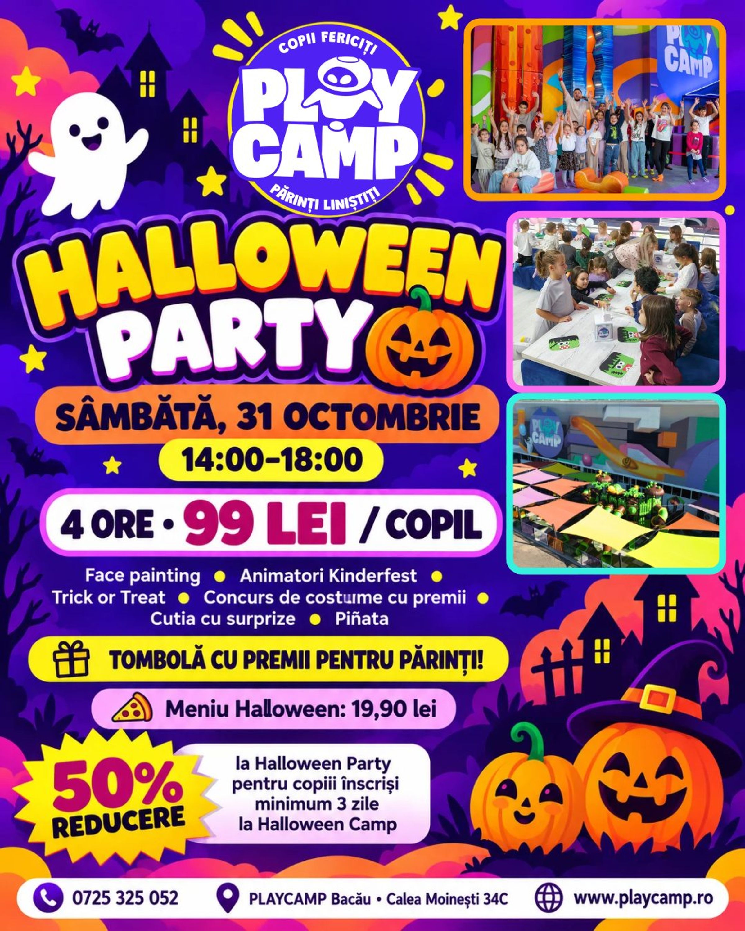 HALLOWEEN PARTY la PLAYCAMP
