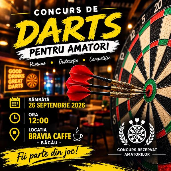 Concurs de Darts pentru Amatori