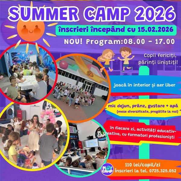 SUMMER CAMP 2026 la PLAYCAMP