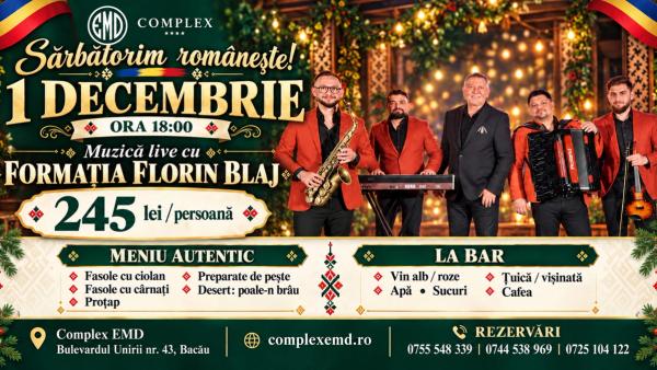 Sarbatorim romaneste! Florin Blaj LIVE