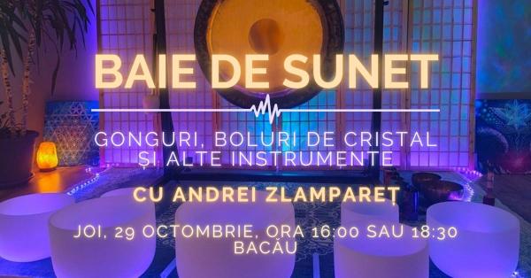 Baie de sunet cu Andrei Zlamparet