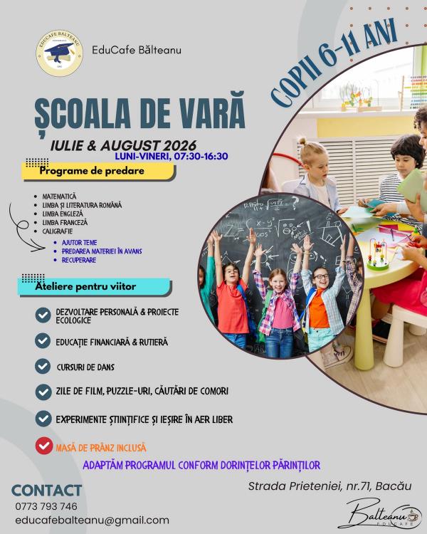 Scoala de Vara EduCafe