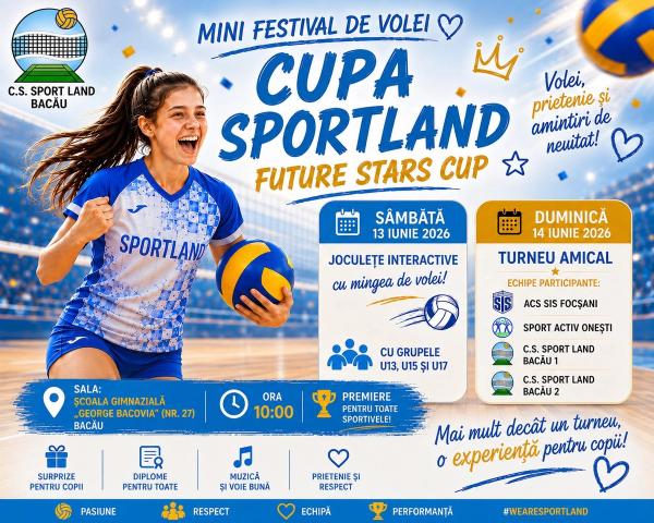 Mini Festival de volei - Cupa Future Stars Cup