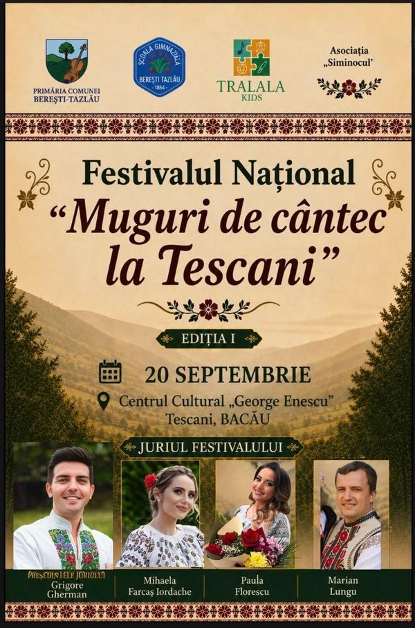 Festivalul national „Muguri de cantec de la Tescani”