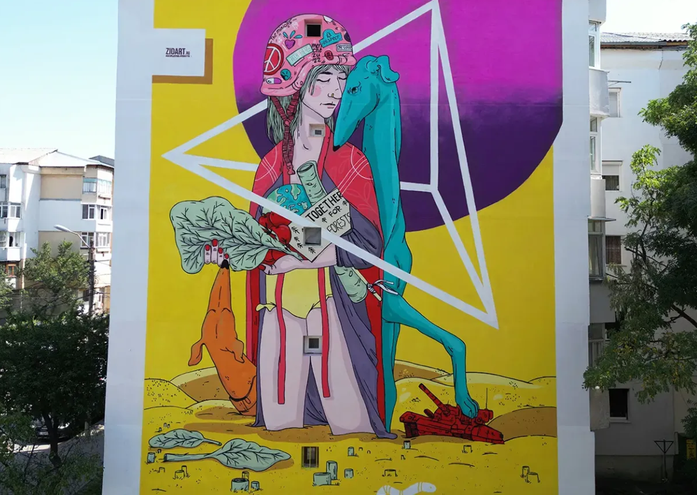 Woman rising from quicksand