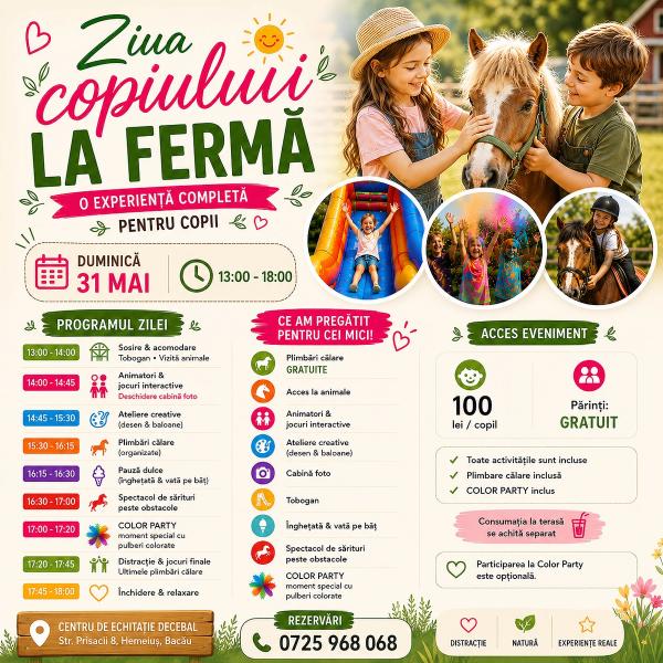 Ziua Copilului la Ferma