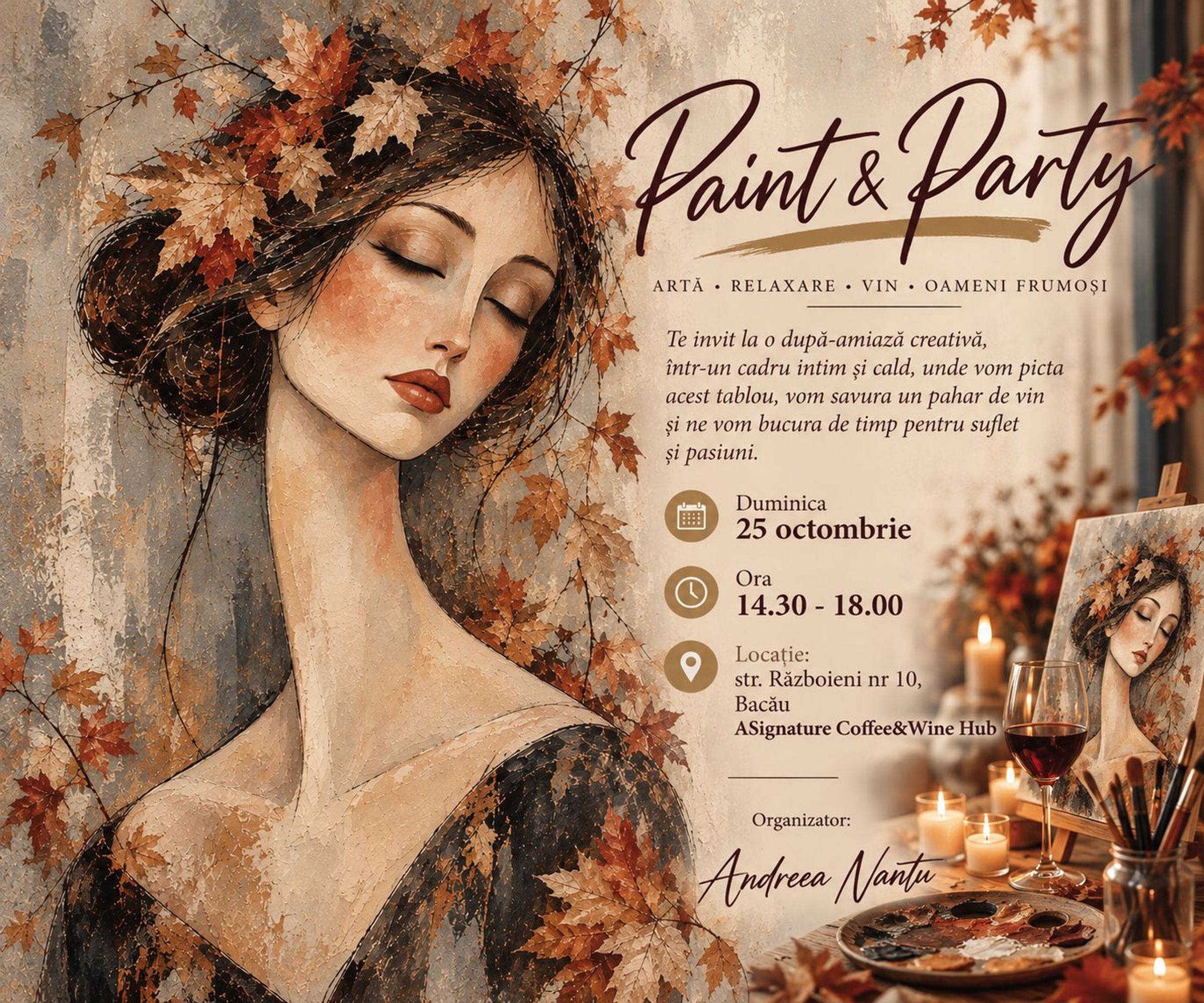 Atelier de pictura PAINT&PARTY