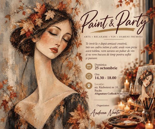 Atelier de pictura PAINT&PARTY