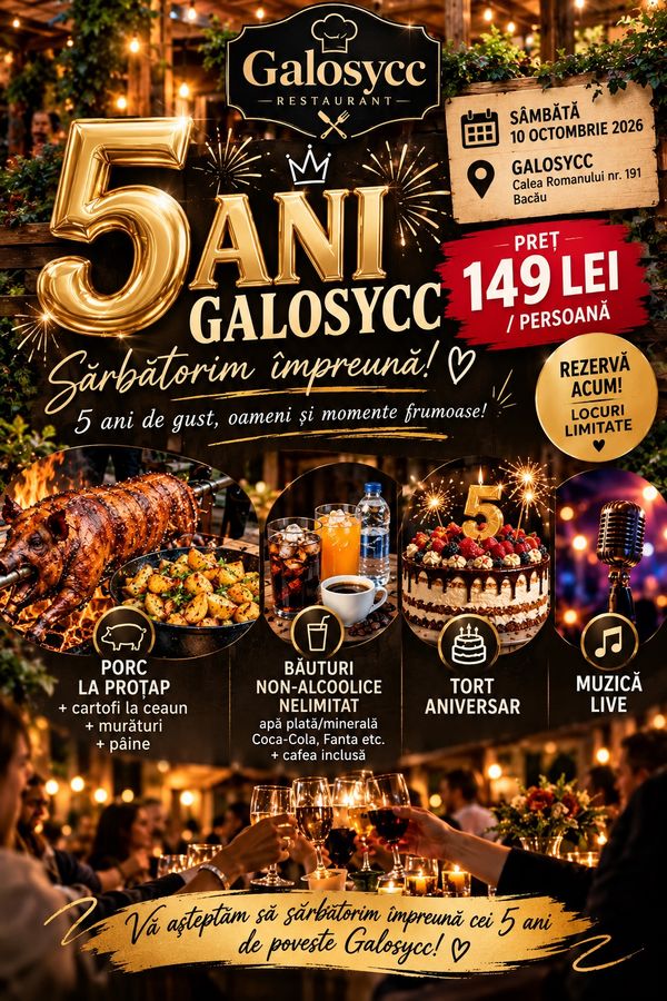 5 Ani de Galosycc