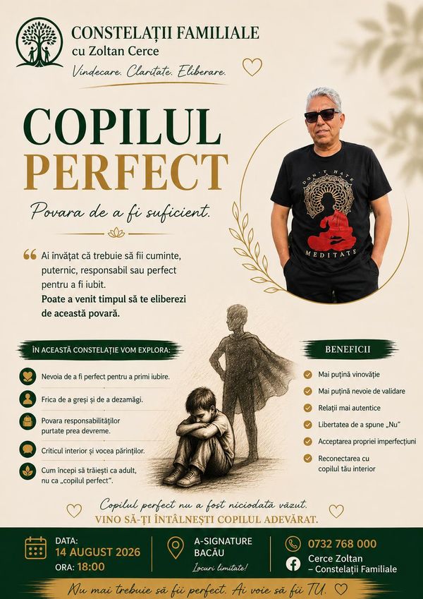 WORKSHOP CONSTELATII FAMILIALE