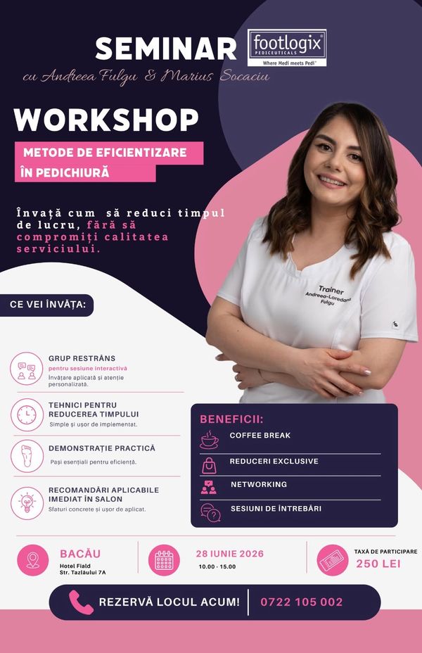 SEMINAR FOOTLOGIX + WORKSHOP