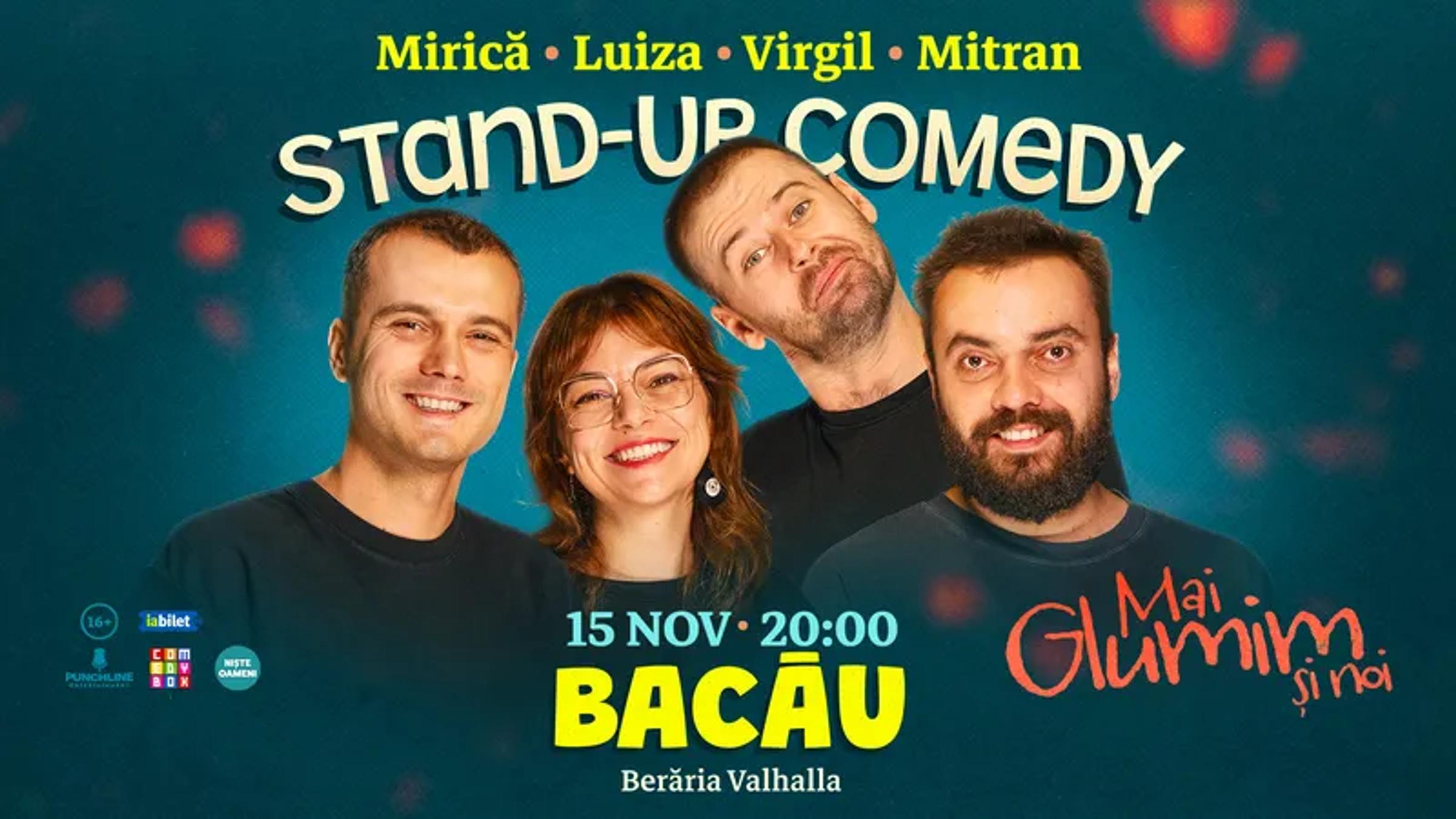 Stand-up comedy cu Mirica, loana Luiza, Virgil Ciulin si Mitran | Mai glumim si noi