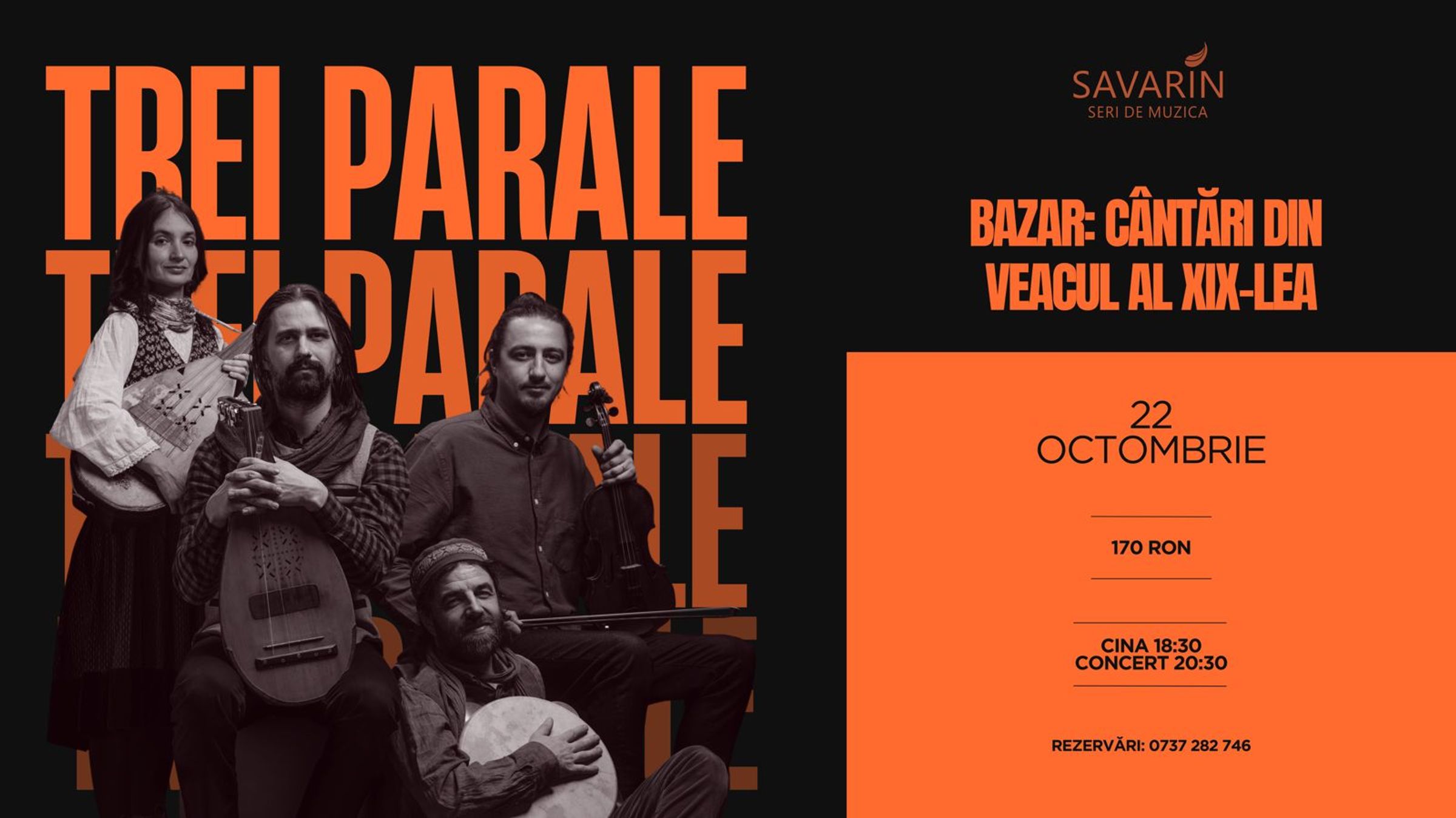 Savarin Seri de Muzica - Bazar cu Trei Parale