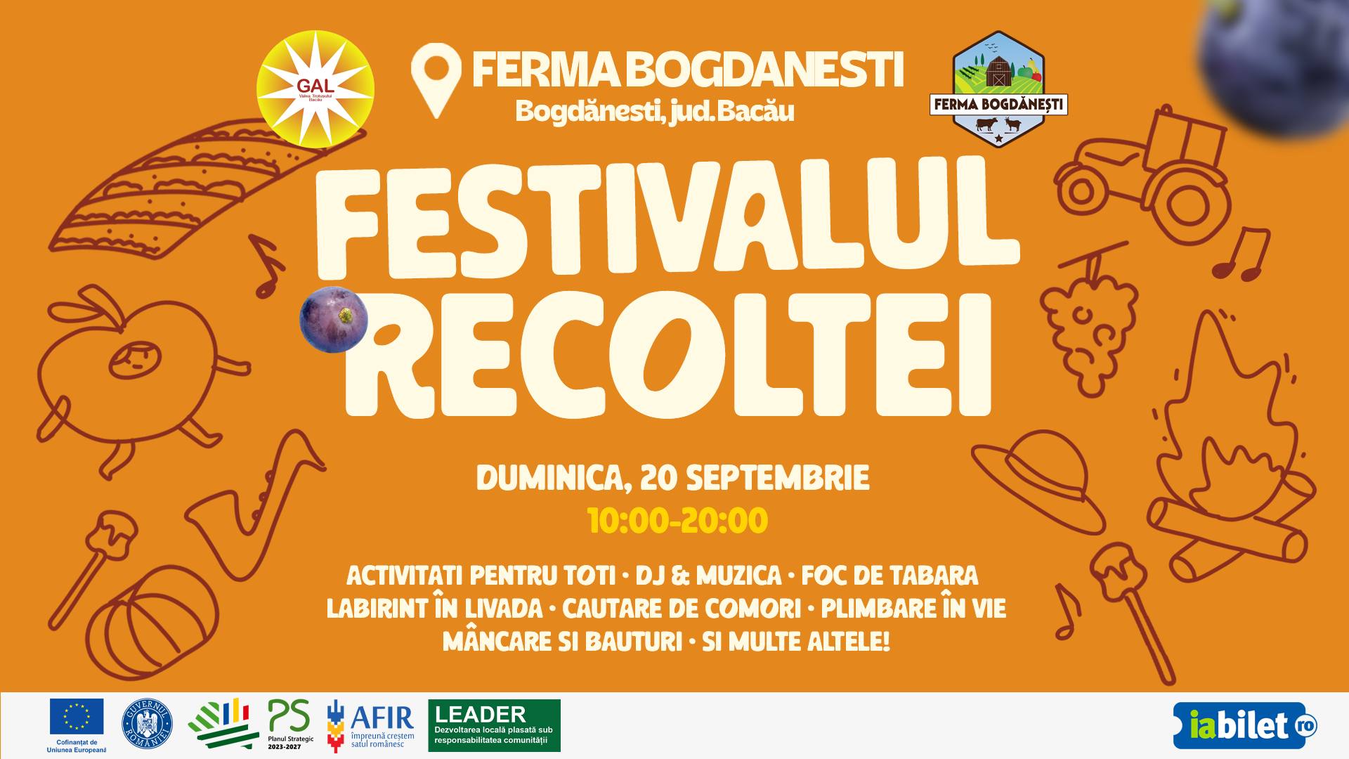Festivalul Recoltei la Ferma Bogdanesti