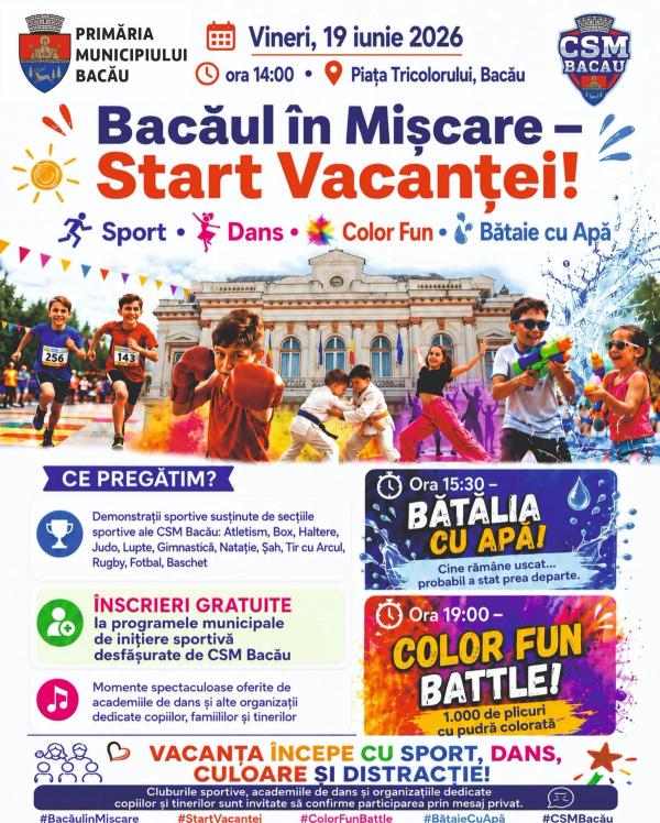 Bacaul in Miscare – Start Vacantei!