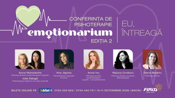 Conferinta de Psihoterapie Emotionarium - Editia II