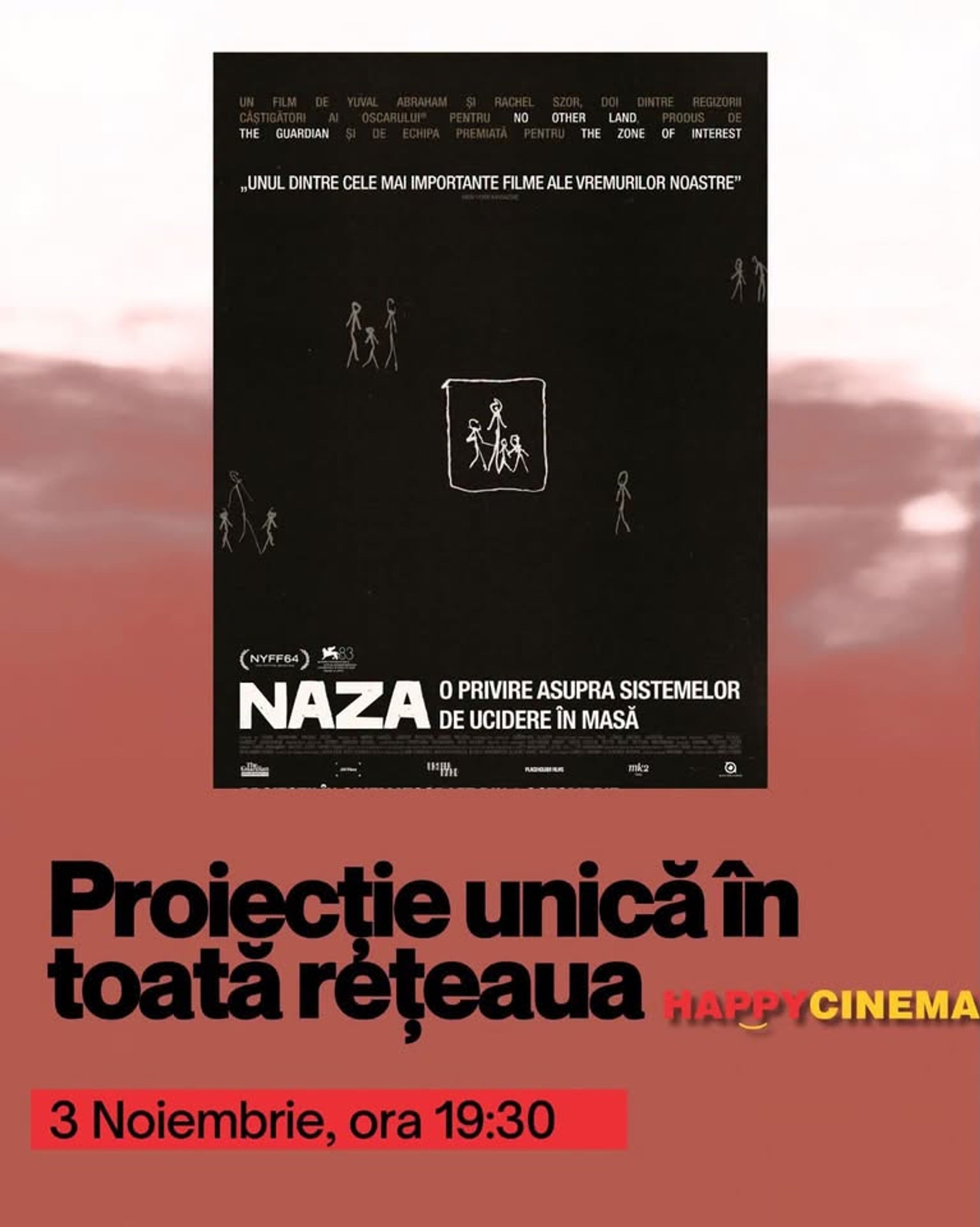 Afis NAZA la Happy Cinema – Happy Cinema, Bacau
