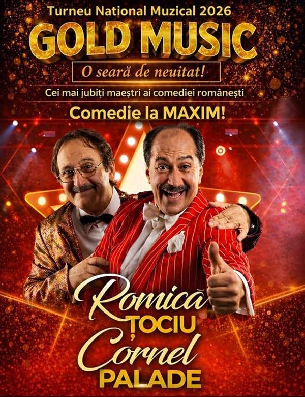 Comedie la MAXIM - Romica Tociu si Cornel Palade