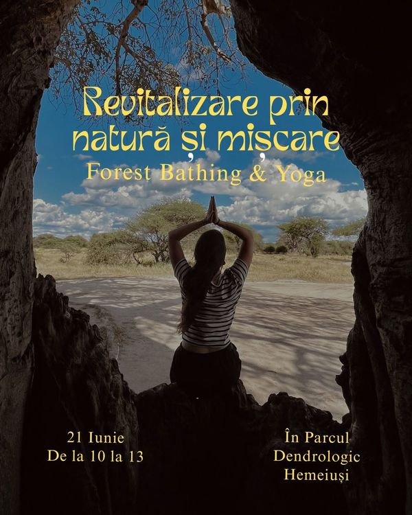Revitalizare prin natura si miscare - Forest Bathing & Yoga