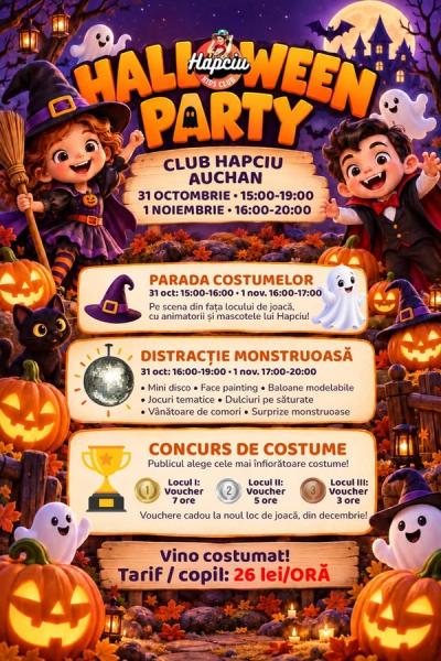 Halloween Party la Hapciu!