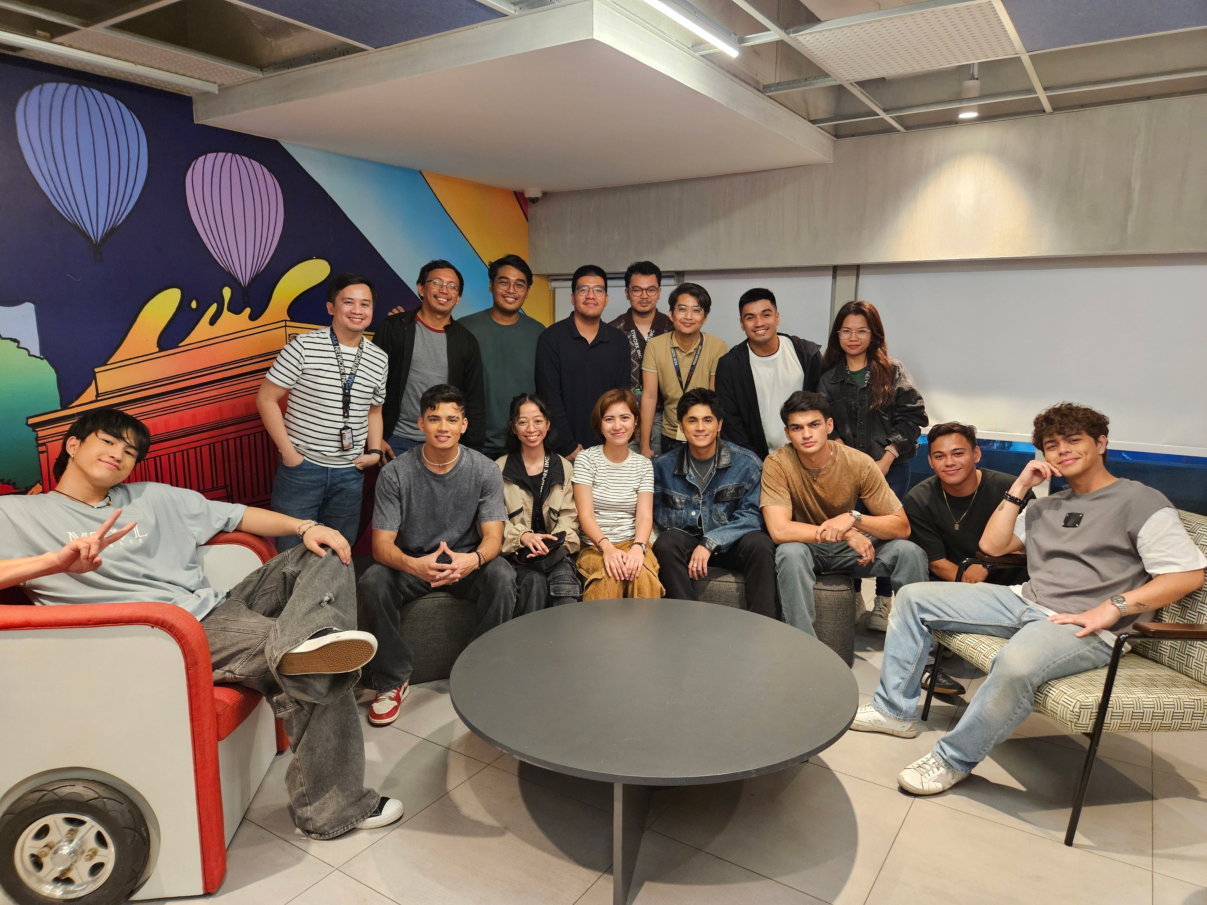 Mga Batang Riles Kapuso Profiles Shoot Team