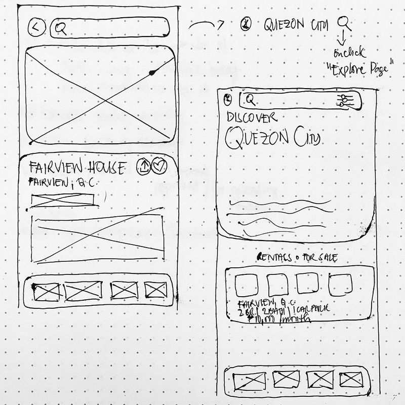 Low Fidelity UI Wireframes 2