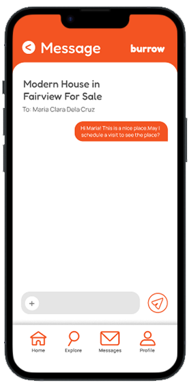 Burrow In-app Messaging Screen 2