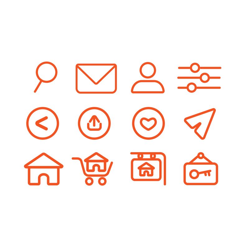 Iconography / Icon Designs for Burrow