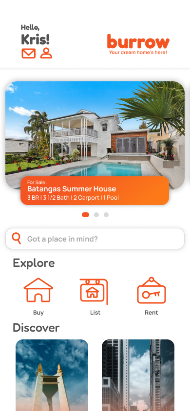 High Fidelity UI Wireframes Screen A