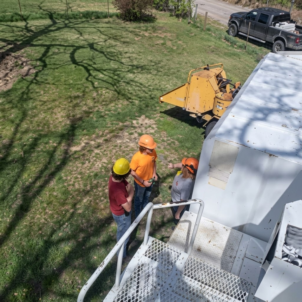 Pettibone Tree Service project — Stump Grinding