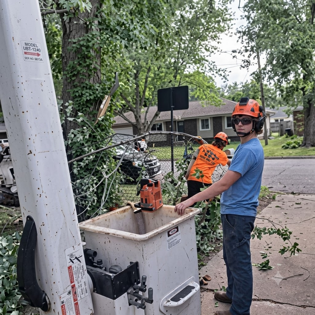Pettibone Tree Service project — Storm Cleanup