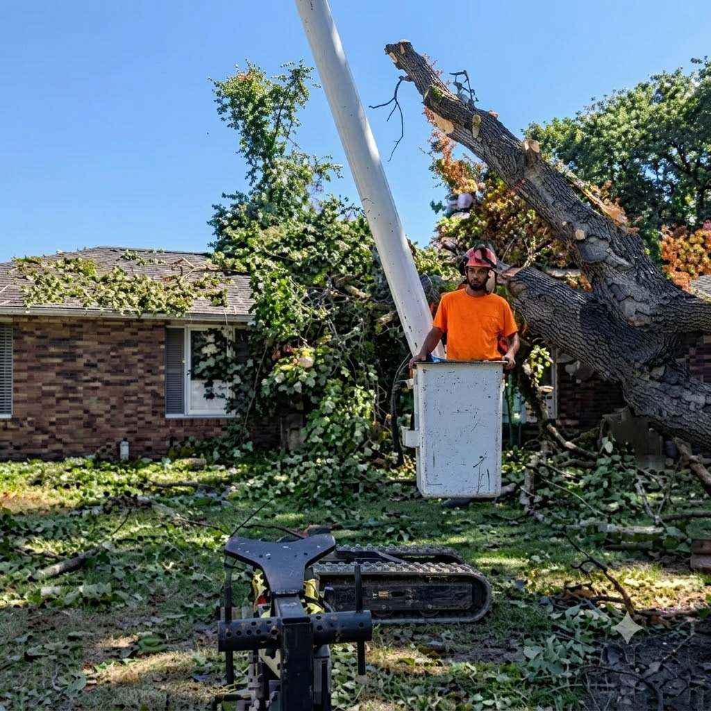 Pettibone Tree Service project — Stump Grinding