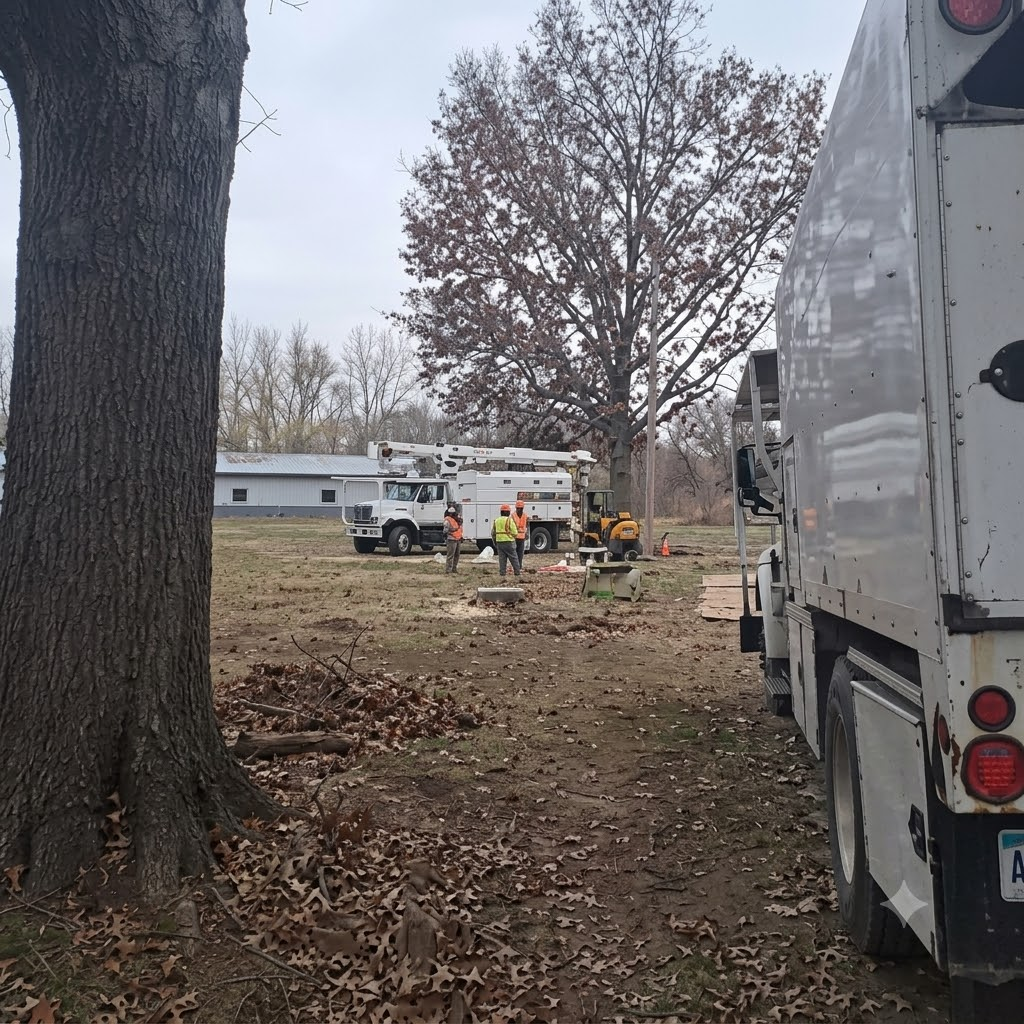 Pettibone Tree Service project — Storm Cleanup