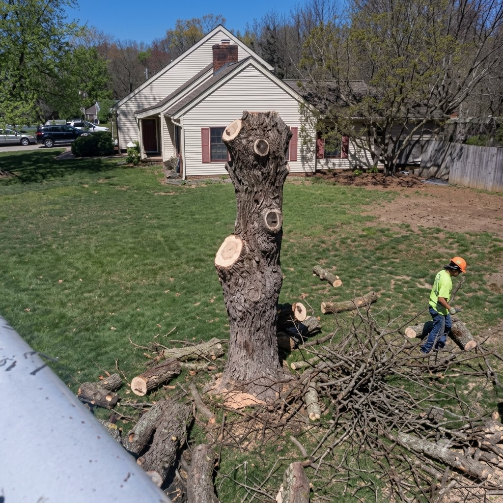Pettibone Tree Service project — Storm Cleanup