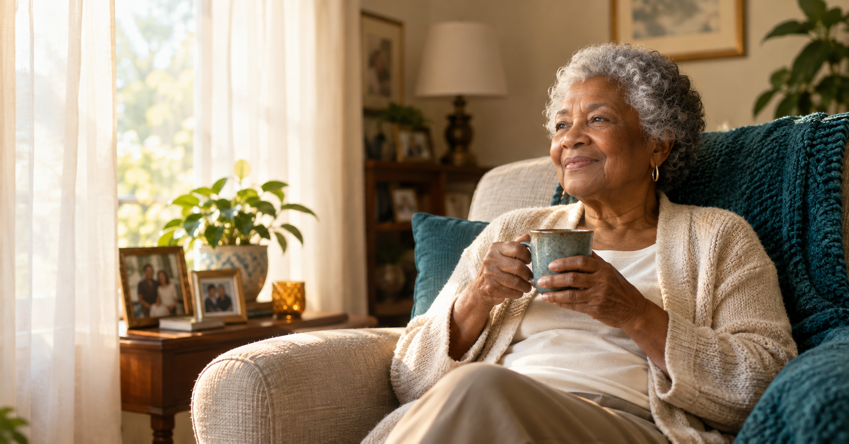 Older woman searching about at EDWP Georgia