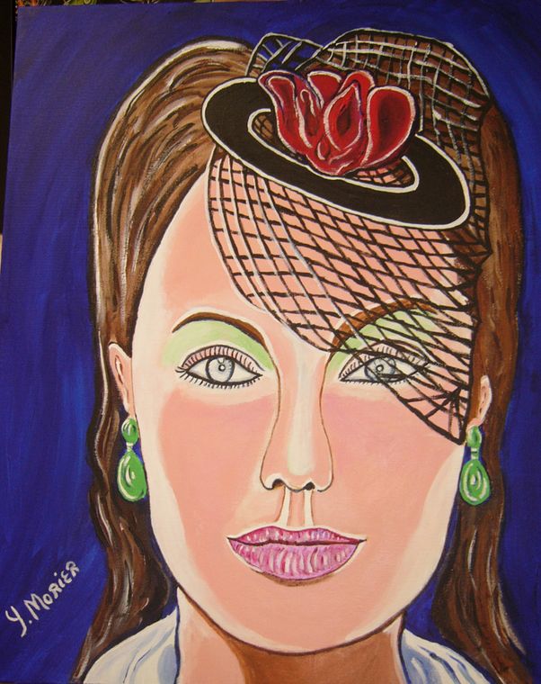 Your Face Made Up with Joy (Angélina Joli)