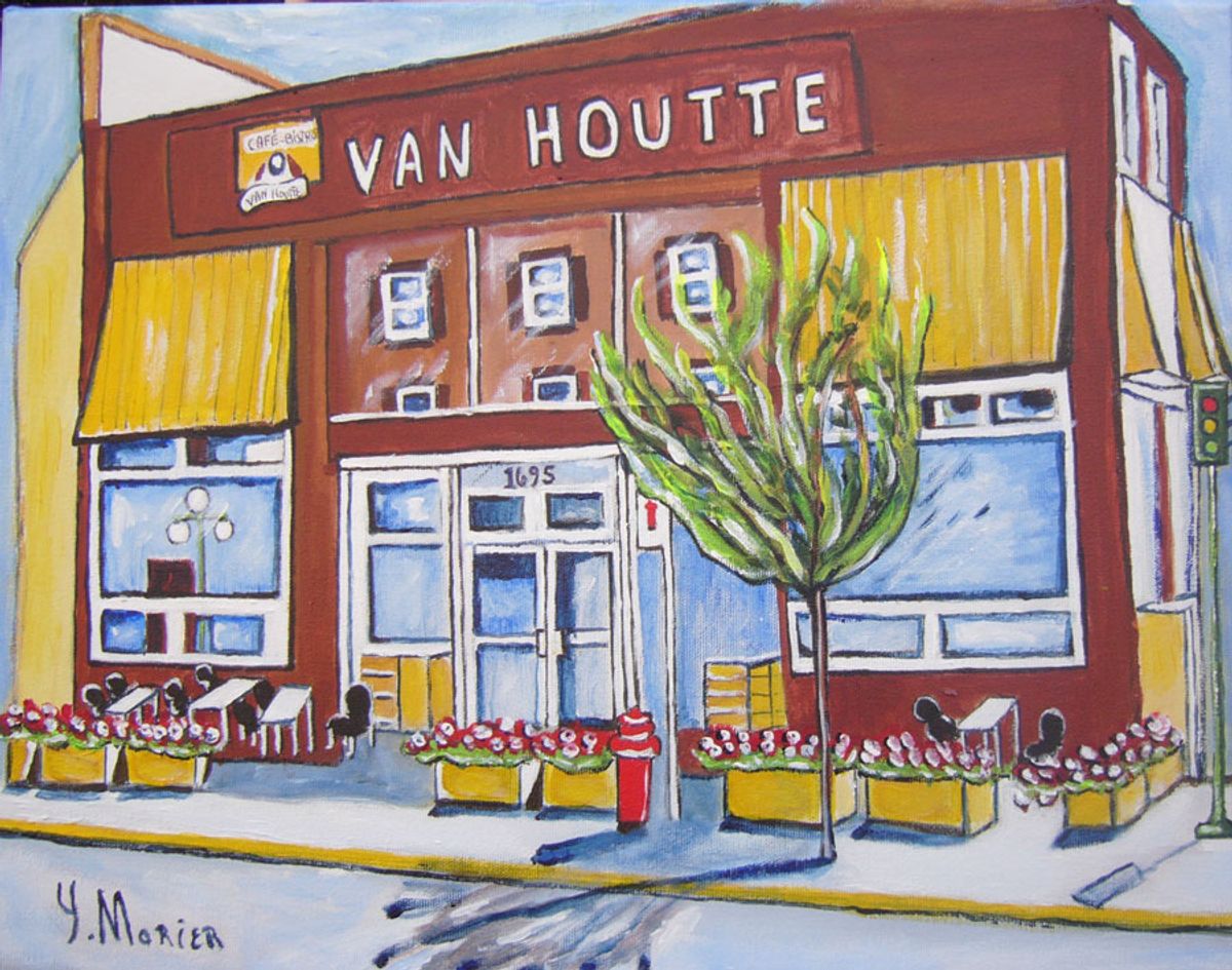 Café-bistro Van Houtte (1695 rue des Cascades)