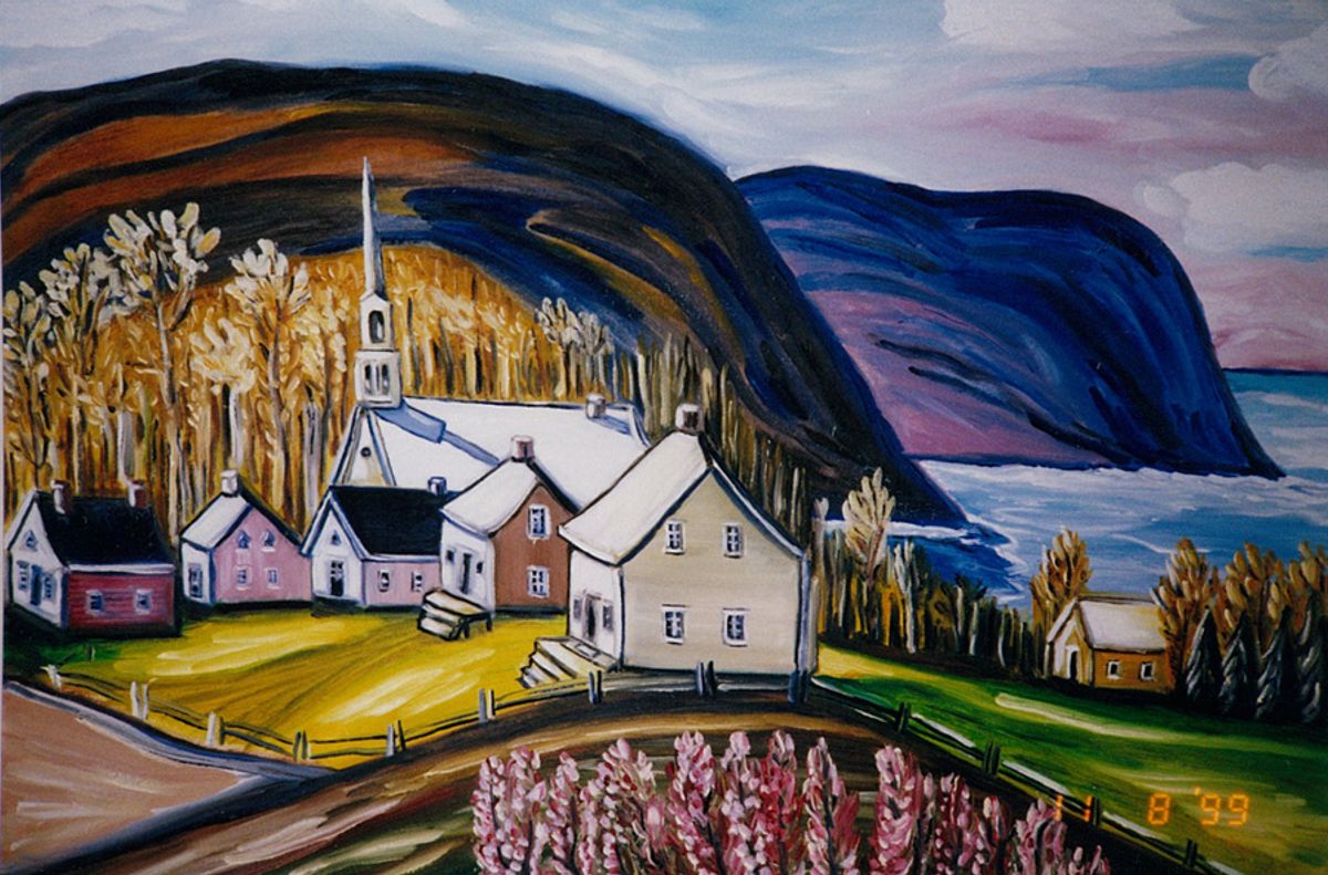 Valley in Charlevoix