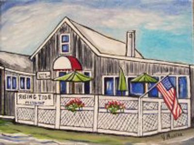 Restaurant Rising Tide, Pine Point, Scarborough, Maine, U.S.