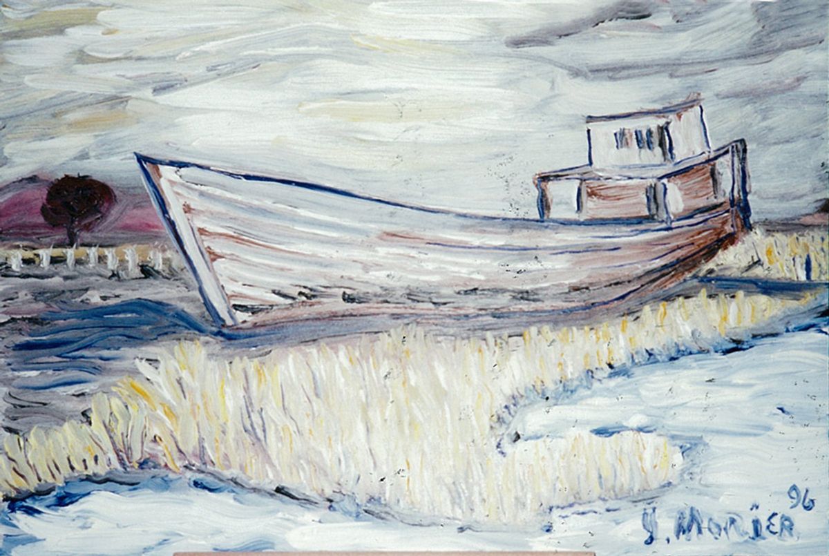 Boat from Île au Coudres