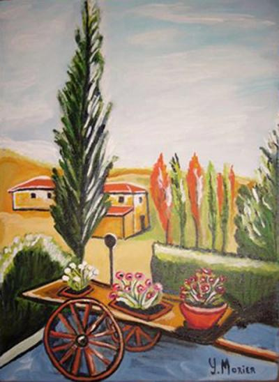 Memory of the Shore in Tuscany, behind the B & B il Casello